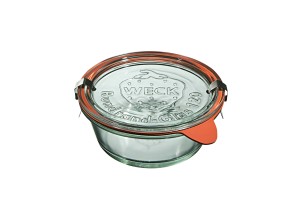 Helios szkło: Słoiki z pokrywką, uszczelką i 2 zapinkami / 300 ml - WECK Mold (WE-750-120PUZ)