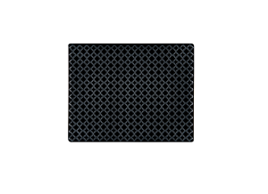 Helios szkło: Półmisek prostokątny 24x13 cm - K80E MARRAKESZ (czarny)