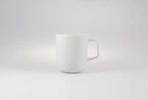 Helios szkło: Kubek 400 ml - MARRAKESZ biały (LU4299)