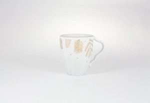 Helios szkło: Kubek 350 ml - 0352A STONE AGE biały