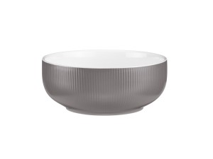 Helios szkło: Miska szara 25,5 cm - METRO (V-84002-3)