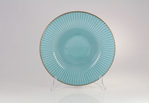 Helios szkło: Talerz głęboki do pasty 30 cm - K630 Art Turkus (Daisy)