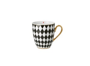 Helios szkło: Kubek 390 ml - G539 ALASKA Dama Kier