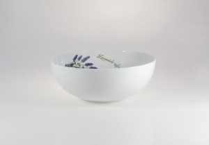 Helios szkło: Miska 25 cm - 5979 Lawenda (Venus)