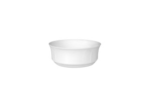 Helios szkło: Salaterka cylindryczna 17 cm - C000 KAMELIA Biała