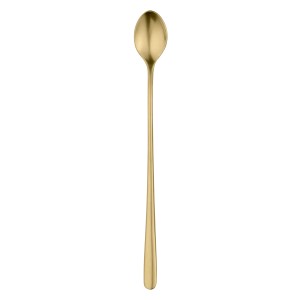 Helios szkło: Łyżka do latte, Lui Gold