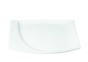 Helios szkło: Mazza talerz płaski prostokątny 32x29 cm