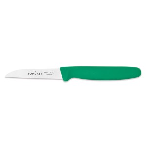 Helios szkło: Nóż do warzyw, 8 cm, zielony