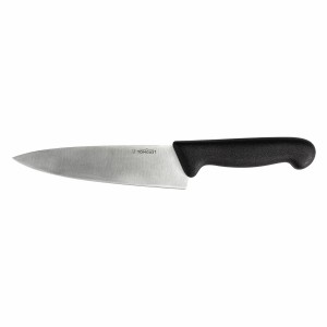 Helios szkło: Nóż szefa kuchni, 26 cm, czarny