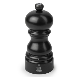 Helios szkło: Młynek do soli kamiennej 12 cm - PARIS satynowa czerń, u-sel. (PG-4189200)
