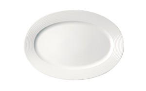Helios szkło: Rondo półmisek owalny dł.38 cm