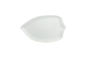 Helios szkło: Patera płytka 25 cm - Natura LIŚĆ (Art01)