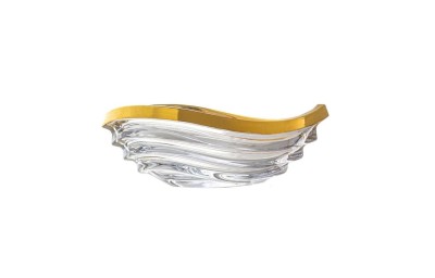 Helios szkło: Misa kryształowa 30,5 cm - WAVE GOLD (949506)