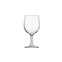 Kieliszek do wina czerwonego Epicure marki Krosno Glass o pojemności 250 ml. Przezroczyste szkło o klasycznym, zaokrąglonym kształcie na stabilnej nóżce.