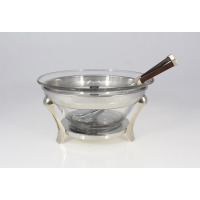 Misa szklana ze sztućcami do sałat - ZEN (A-171092)
