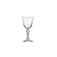 Elegancki kieliszek do szampana Krista marki Krosno Glass o pojemności 165 ml. Przezroczyste szkło o smukłej czaszy osadzone na ozdobnej, fasetowanej nóżce.