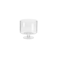 Patera prosta na nodze 19,5 cm - Glamour (1558)