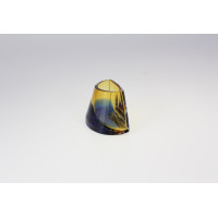Handmade / Pojemnik szklany - Kolekcja KOBALTOWA (0474)