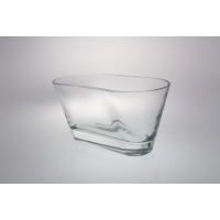 Handmade / Wazon 18 cm - BEZBARWNY (4388)