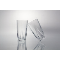 Szklanki kryształowe 350 ml - QUADRO (CZ880581)