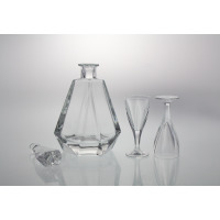 Komplet kryształowy do likieru - BRILLIANCY (CZ365409)