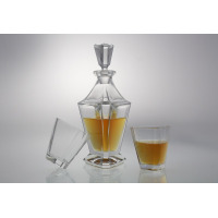 Komplet kryształowy do whisky - ICE GLAMUR (CZ747068)