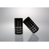 Szklanki kryształowe wysokie 340 ml - BLACK (283 KR3)