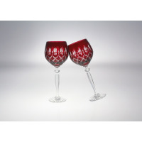 Kieliszki kryształowe do wina 300 ml - RUBIN (372 CARO)