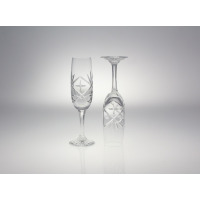 Kieliszki kryształowe do szampana 180 ml /2 szt./ - 1907 (ZA0715) 