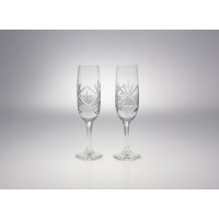 Kieliszki kryształowe do szampana 180 ml /2 szt./ - 1907 (ZA0715) 