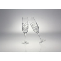 Kieliszki kryształowe do szampana 180 ml /2 szt./ - 1907 (ZA0715) 