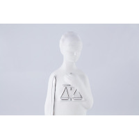 Figurka porcelanowa - TEMIDA (E908 platyna)