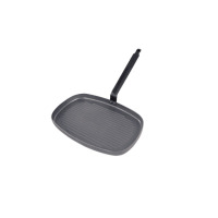 Patelnia grilowa, prostokątna 38 cm - CARBON PLUS (D-5540)