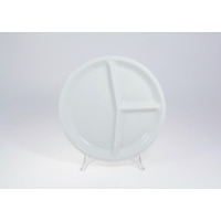 Talerz 3-dzielny 25,5 cm - RITA (LU0499)