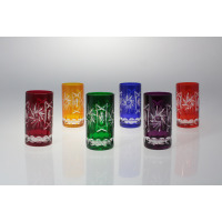 Szklanki kryształowe 283 ml - KOLOR MIX (6K)