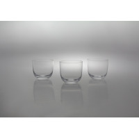 Handmade / Szklanki 200 ml - BEZBARWNE (B862)