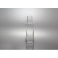 Handmade / Karafka z wcięciem 450 ml - BEZBARWNA (5340)