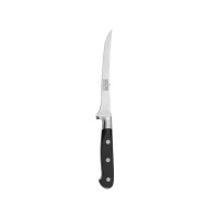 Nóż do filetowania 15 cm Richardson Sheffield R070 V Sabatier z czarną rękojeścią na trzech nitach i ostrzem ze stali X50 CrMoV 15, widoczny w pełnym ujęciu.