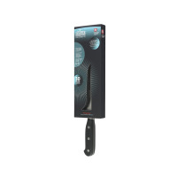Nóż rozbiorowy 13 cm Richardson Sheffield R070 V Sabatier w czarnym opakowaniu z informacją o 30-letniej gwarancji, stali X50 CrMoV 15 i potrójnie nitowanej