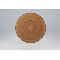 Talerz do deseru 27 cm - 6591A Wersal (brąz) 