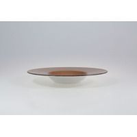 Talerz do deseru 27 cm - 6591A Wersal (brąz) 