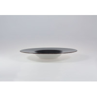 Talerz do deseru 27 cm - 6591Z Wersal (czarny) 