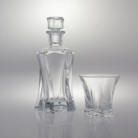 Komplet kryształowy do whisky 1+6 - COOPER (517488)
