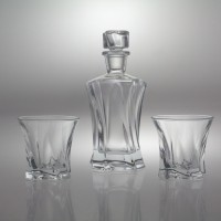 Komplet kryształowy do whisky 1+6 - COOPER (517488)