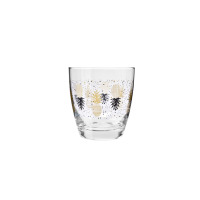 Szklanki 370 ml / 2 szt. - Deco Line / Ananasy (zd. 148)