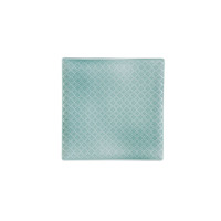 Talerz płytki / kwadratowy 25,5 cm - K50E MARRAKESZ (zielony)