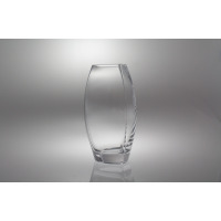 Handmade / Wazon 25 cm - Bezbarwny (B727)