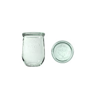 Słoiki z pokrywką / 1062 ml - WECK Tulip (WE-745-100P)
