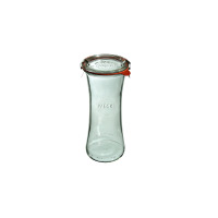 Słoiki z pokrywką, uszczelką i 2 zapinkami / 700 ml - WECK Deli (WE-758-80PUZ)