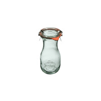 Butelka z pokrywką, uszczelką i 2 zapinkami / 290 ml - WECK Saftflasche (WE-763-60PUZ)